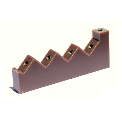 PORTABARRAS 45º P/4 BARRAS DE 60 MM